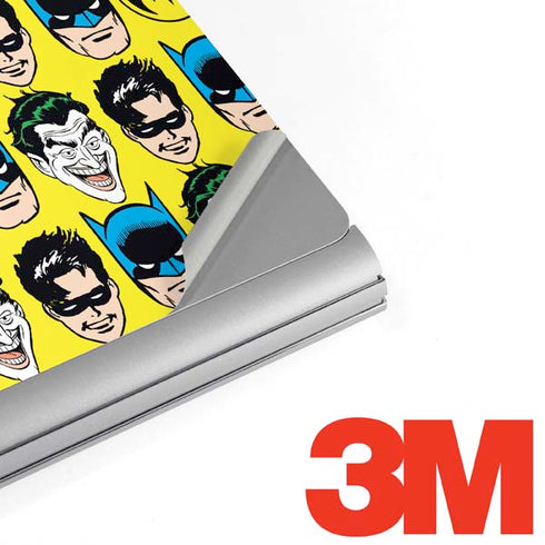 DC Comics Batman Vintage Character Pattern - Joker and Robin Surface Book 2 13.5in Skin